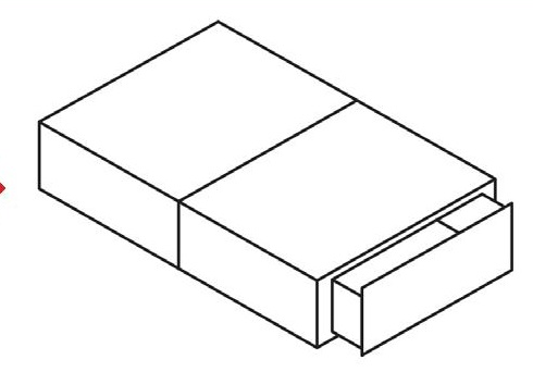 Jumbo Drawer Foot End